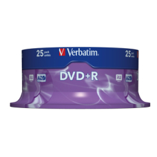 Verbatim DVD+R 25Stuks